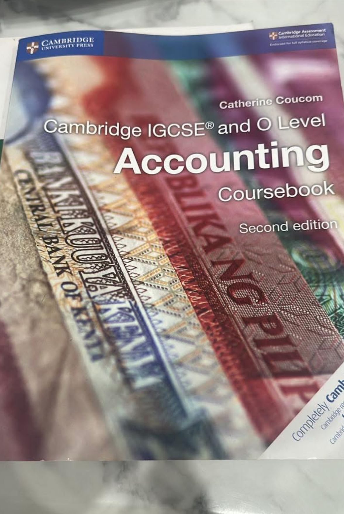 cambridge igcse® and o level accounting coursebook