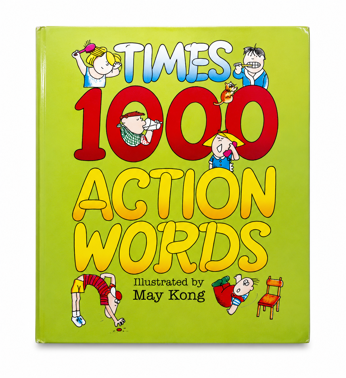 times 1000 action words in picture