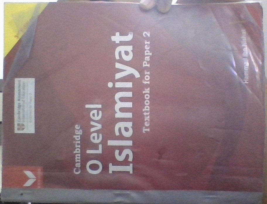 cambridge o level islamiyat textbook for paper2