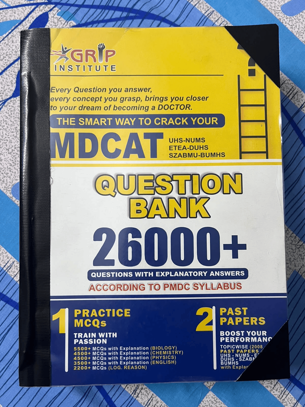 grip mdcat 26000+ question bank 2026