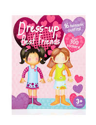 Dress-Up Best Friends Activity Book ( Over 300
Stickers )
