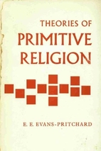 theories of primitive religion