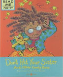 don't hit your sister and other family poems
