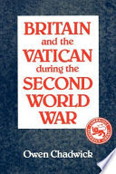 britain and the vatican during the second world war