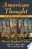 american thought: a critical sketch