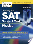 cracking the sat physics subject test