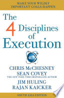 the 4 disciplines of execution - india & south asia edition