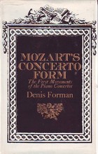 Mozart's concerto form: the first movements of the piano concertos