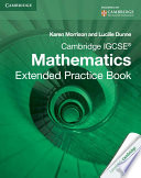 cambridge igcse mathematics extended practice book