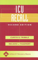 icu recall (2nd second edition)