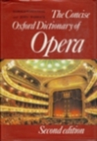 The concise Oxford dictionary of opera
