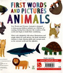 first words & pictures: animals