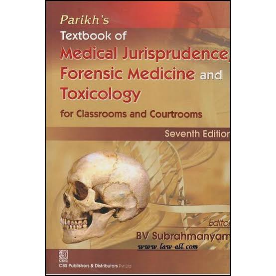 parikh’s medical jurisprudence, forensic medicine and toxicology