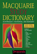 macquarie study dictionary