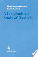 a longitudinal study of dyslexia