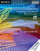 cambridge international as and a level it coursebook with cd-rom