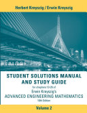 student solutions manual advanced engineering mathematics