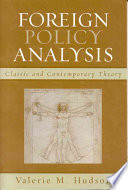 foreign policy analysis: classic and contemporary theory 1st ed