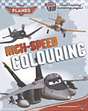 disney planes high-speed colouring book