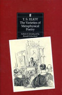 the varieties of metaphysical poetry