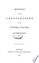 a history of the united states: history of the colonization of the united states