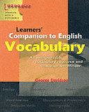 learners' companion to english vocabulary