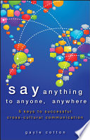 say anything to anyone, anywhere
