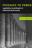 passages to power: legislative recruitment in advanced democracies