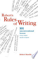 robert's rules of writing