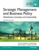 strategic management and business policy: globalization, innovation and sustainability