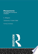 mesopotamia. the history of civilization