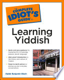 the complete idiot's guide to learning yiddish