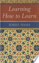 learning how to learn: psychology and spirituality in the sufi way