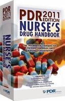 pdr nurse's drug handbook 2011