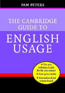 the cambridge guide to english usage (hb)