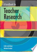 a handbook for teacher research: from design to implementation