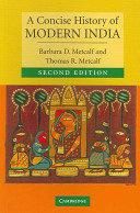 a concise history of modern india