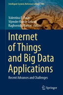 internet of things and big data applications