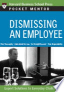 dismissing an employee