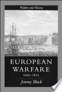 european warfare, 1660-1815 (pb)