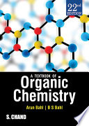 a textbook of organic chemistry, 22nd edition