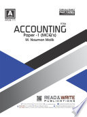 accounting as level mcq's paper-1 topical