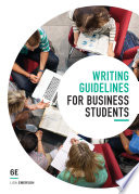 writing guidelines for business students (pb