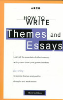 how to write themes and essays