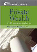 private wealth. wealth management in practice