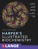 harper's illustrated biochemistry thirty-first edition