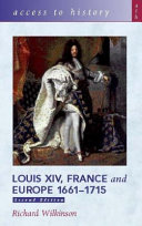 louis xiv, france and europe 1661-1715 (paperback)