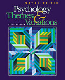 psychology. themes & variations (hardcover)