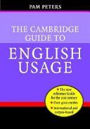 the cambridge guide to english usage (hardcover))