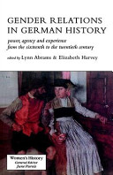 gender relations in german history (softcover)